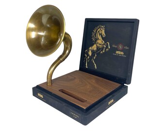 Rocky Patel Cigar Box Phone Amplifier, Acoustic iPhone Speaker S16