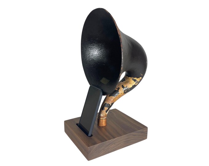 Antique Gramophone Phone Speaker, Acoustic Phone Amplifier