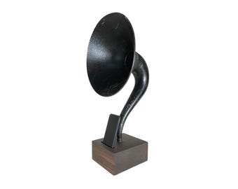 Antique Gramophone Phone Speaker, Acoustic Magnavox Phone Amplifier