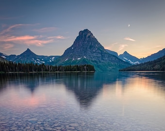 Glacier National Park, Montana Wall Art, Glacier National Park Print, Landscape Photography, National Park Print, Choose Format & Size