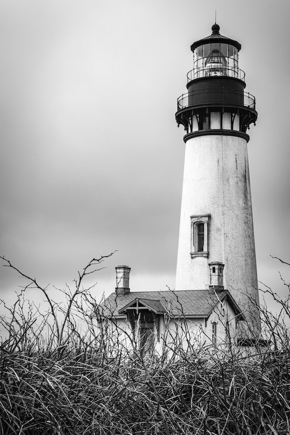 Lighthouse Art Black And White