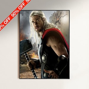 Chris Hemsworth Autograph - Etsy