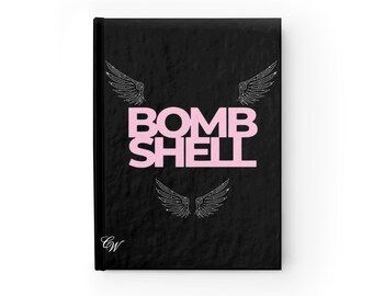 Bombshell Wings Journal | Ruled Lined Notebook