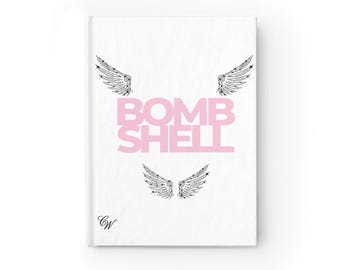 Bombshell Wings Journal | Ruled Lined Notebook