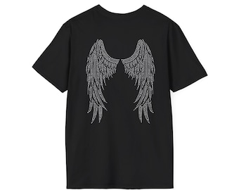 Script Monogram W Chest T-Shirt | Minimal Initial Shirt