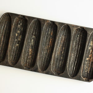 Vintage gietijzer maïs stok Cornbread pan