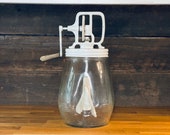 Antique Dazey Corporation No 4 Butter Churn with Tulip Base