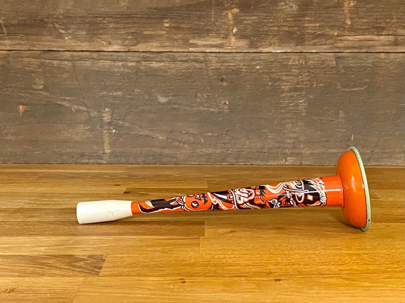 Vintage Halloween Tin Lithograph Horn Noisemaker Etsy