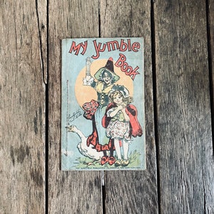 Antique Linen My Jumble Book von The Saalfield Publishing Co.