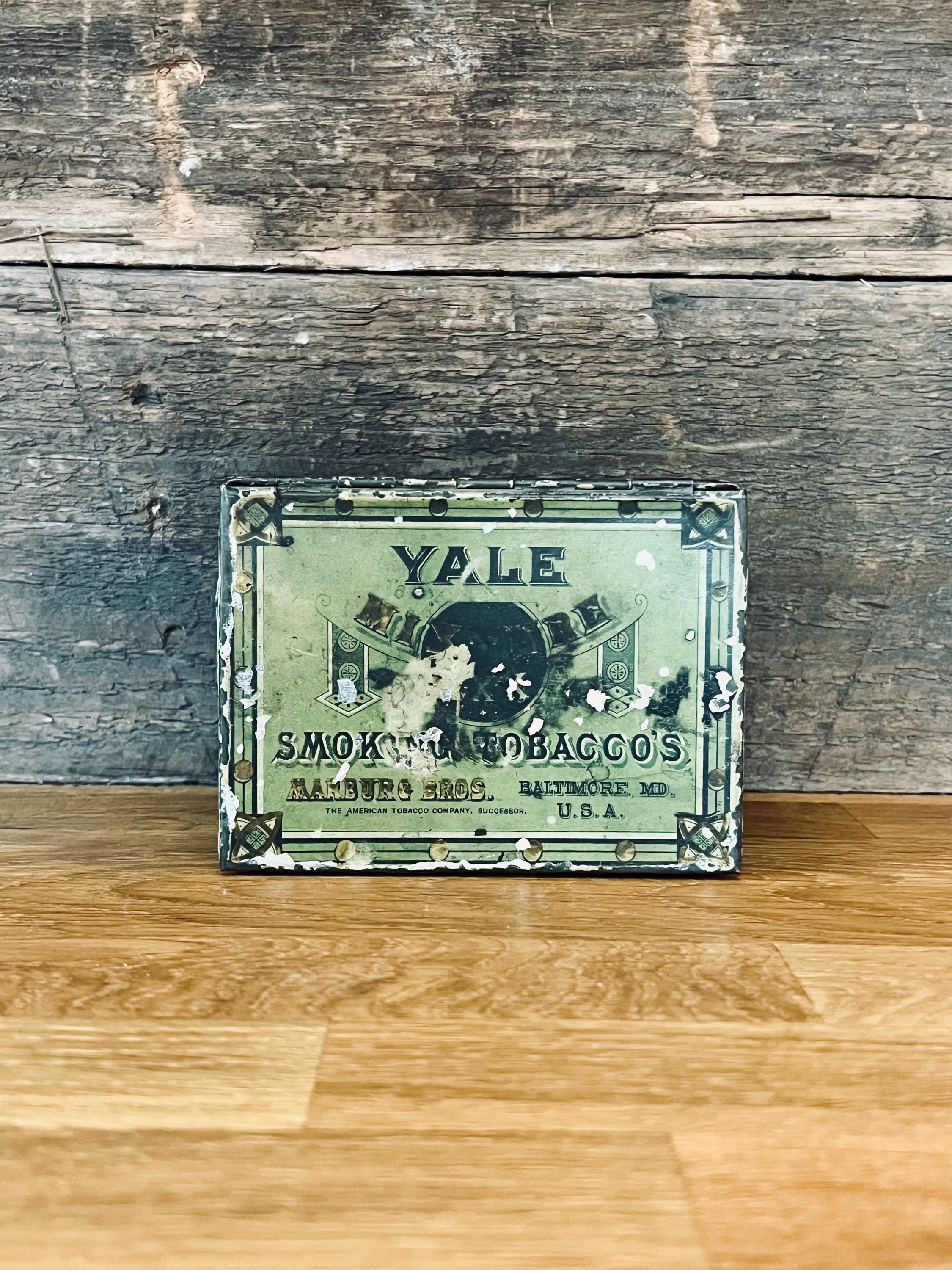yale discount tobacco Yale Tobacco Tin