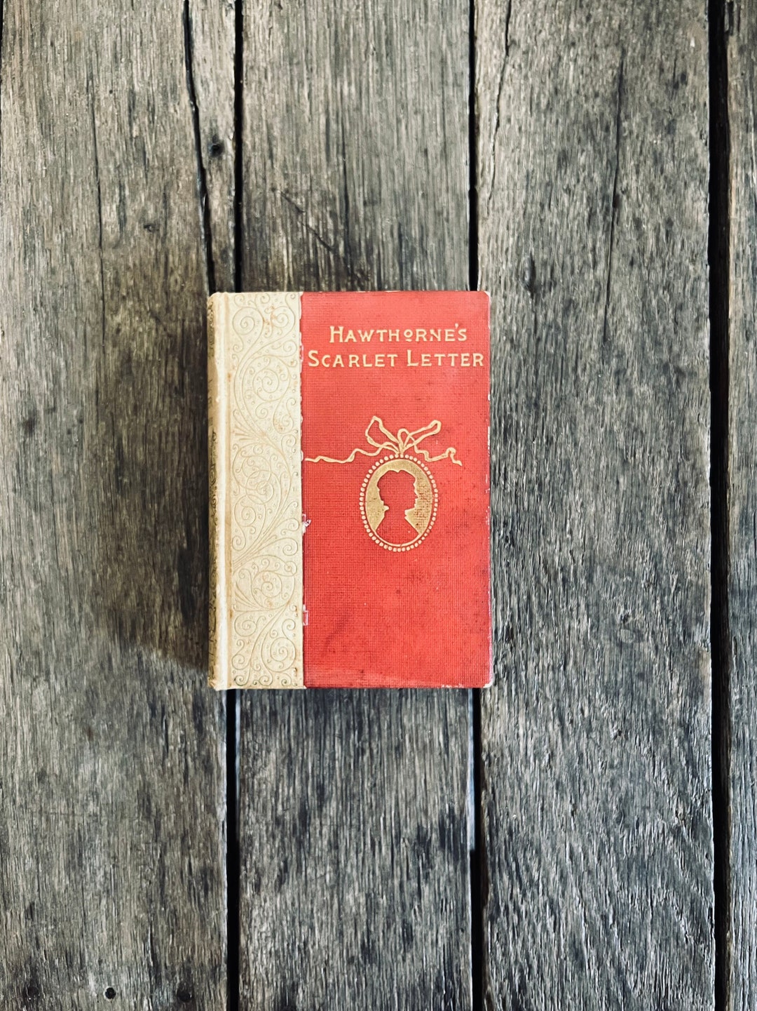 Antique Hawthorne's the Scarlet Letter A Romance Book - Etsy