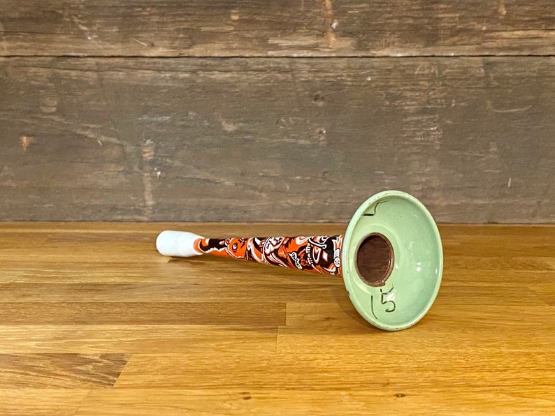 Vintage Halloween Tin Lithograph Horn Noisemaker Etsy