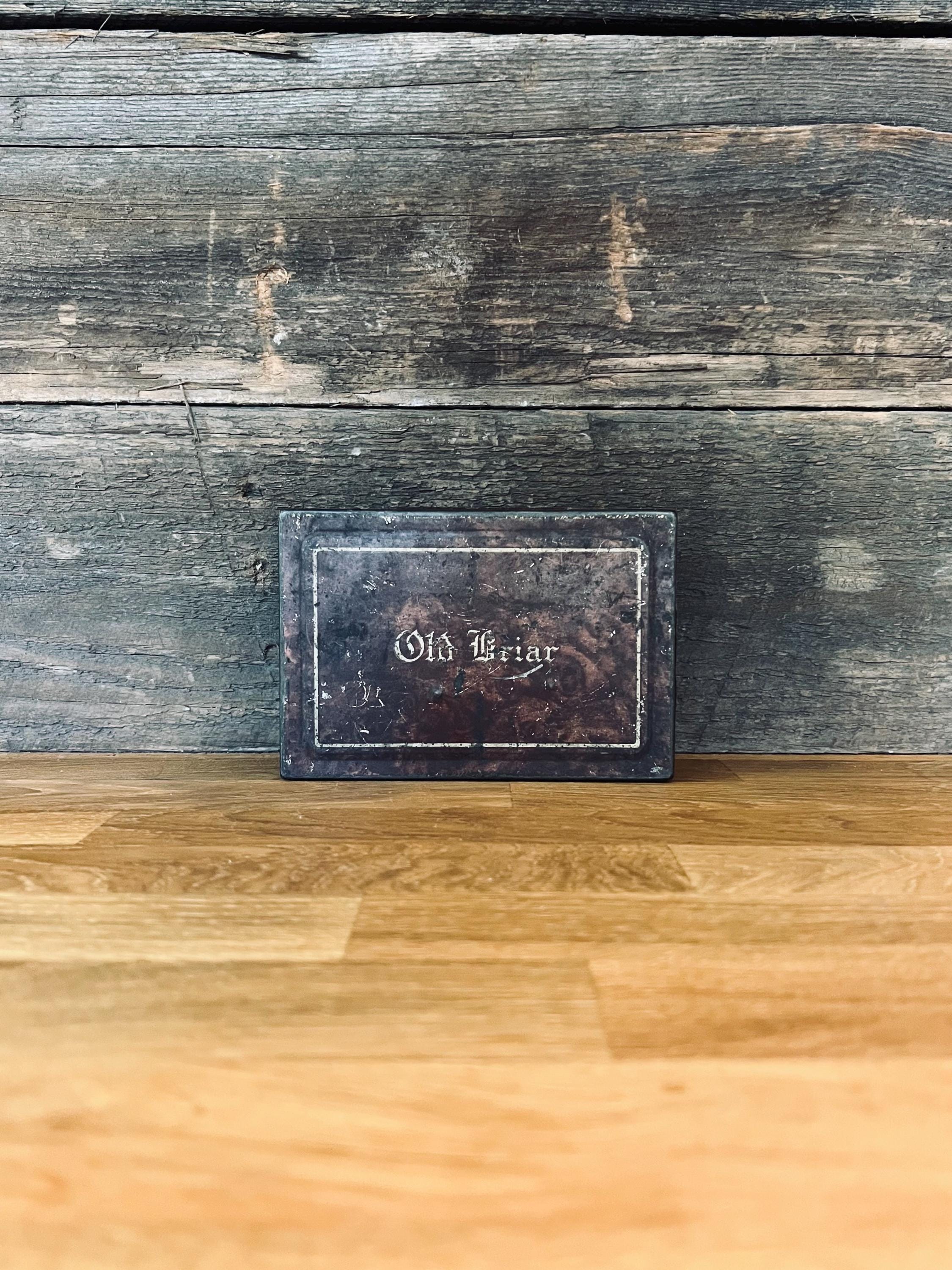 old briar tobacco tin Old Briar Tin
