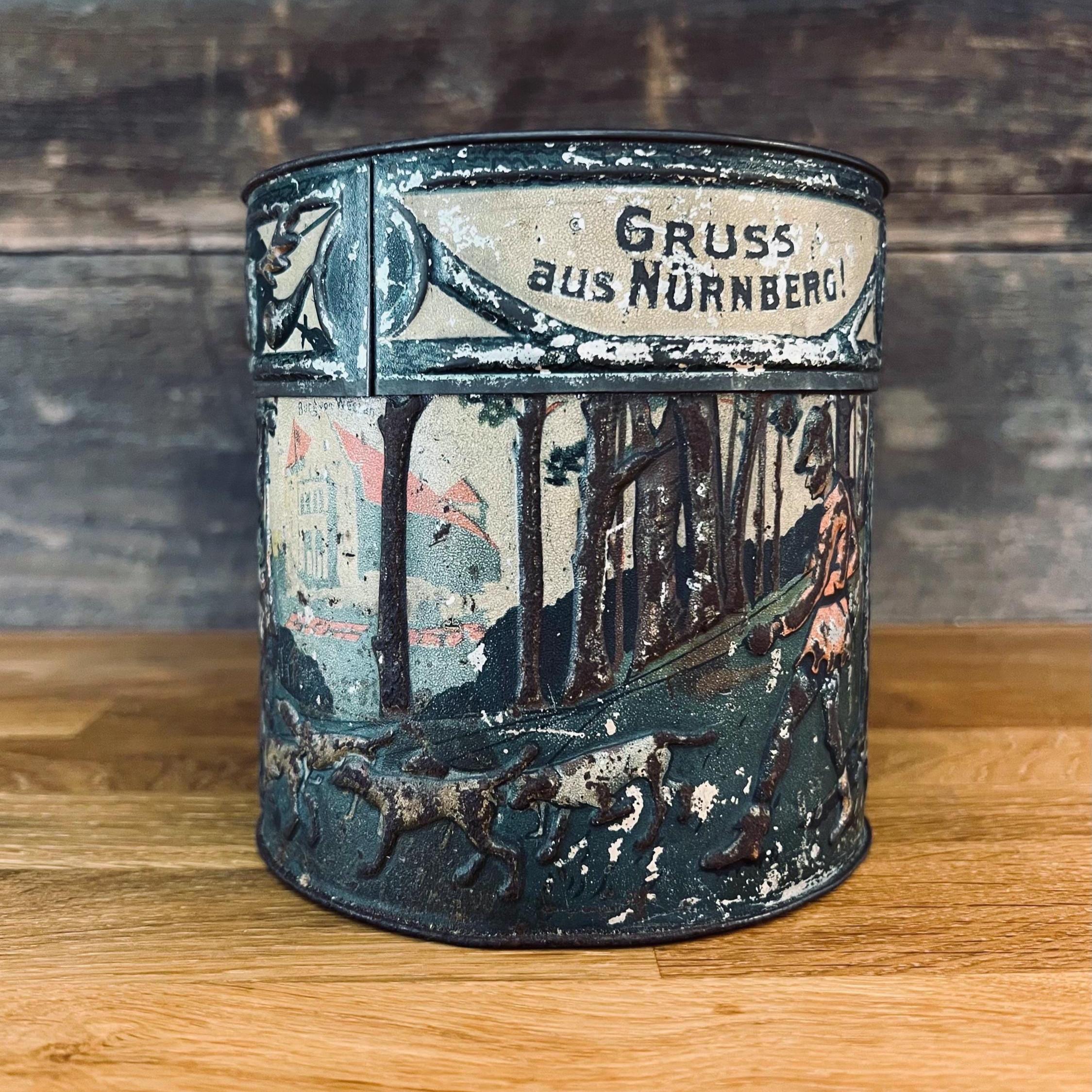 Antique german canister - Etsy 日本