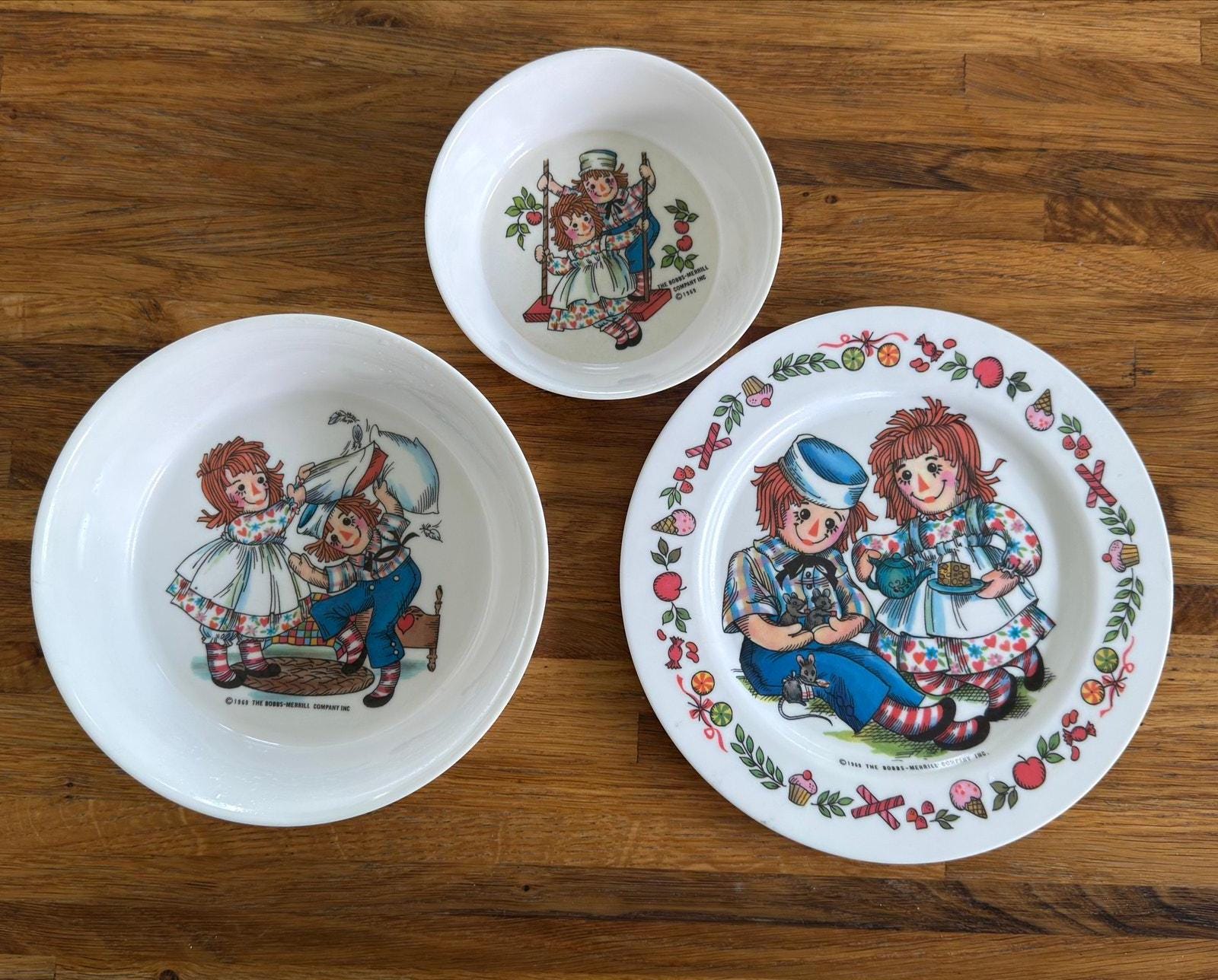 Vintage Childrens Plate Melamine - Etsy