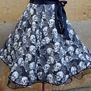 Rockabilly dress sailor nautical anchor Hawaïan hibiscus aloha pin up cupcakes cherry polka dot skull  zombie punk skeletons  psychobilly