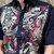 Cardigan Psychobilly Léopard Avec Motifs Skull - Style Rockabilly, Horreur - Taille 38, Neuf Avec étiquettes