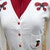 Chemise Femme Leopard Psychobilly - Motifs Crânes, Cerises, Style Punk Rockabilly, Neuve Avec étiquette