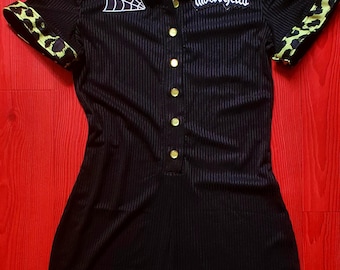 Rockabilly combishort playsuit pin up tattoo psychobilly leopard punk skull hawaiian hibiscus aloha rétro sailor nautical anchor vintage