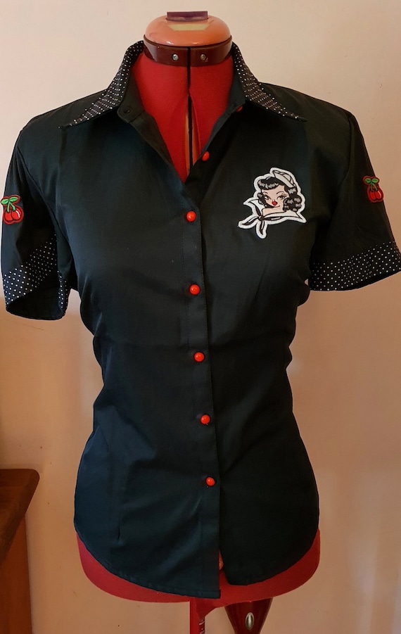 Chemise rockabilly deals