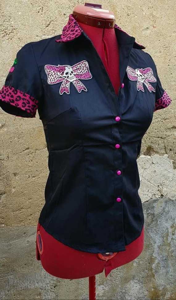 Camisas rockabilly mujer hotsell
