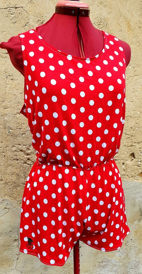 Rockabilly Combishort Playsuit Pin up Tattoo Psychobilly Leopard