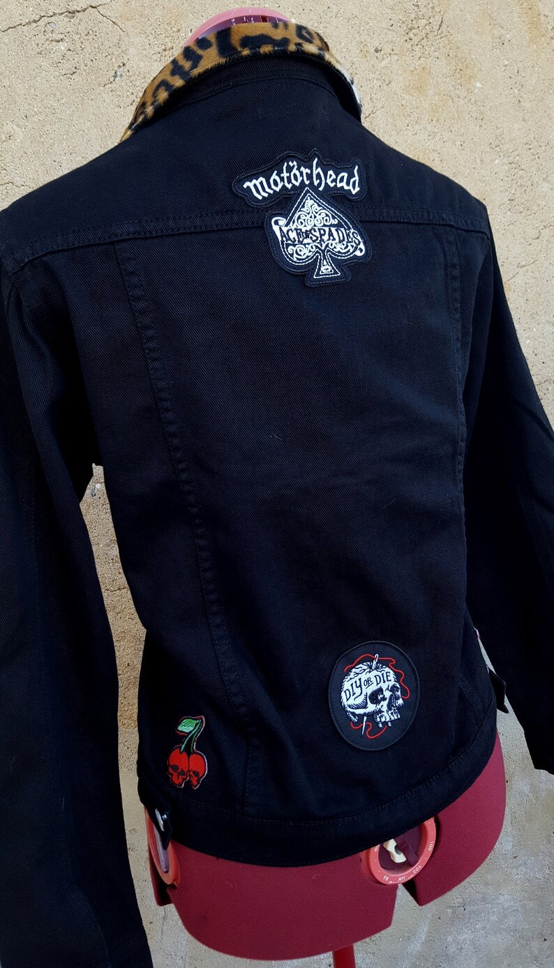 Cardigan Rockabilly – Imprimé Léopard, Crânes, Zombie – Style Psychobilly – Taille 38 – Neuf Avec étiquettes