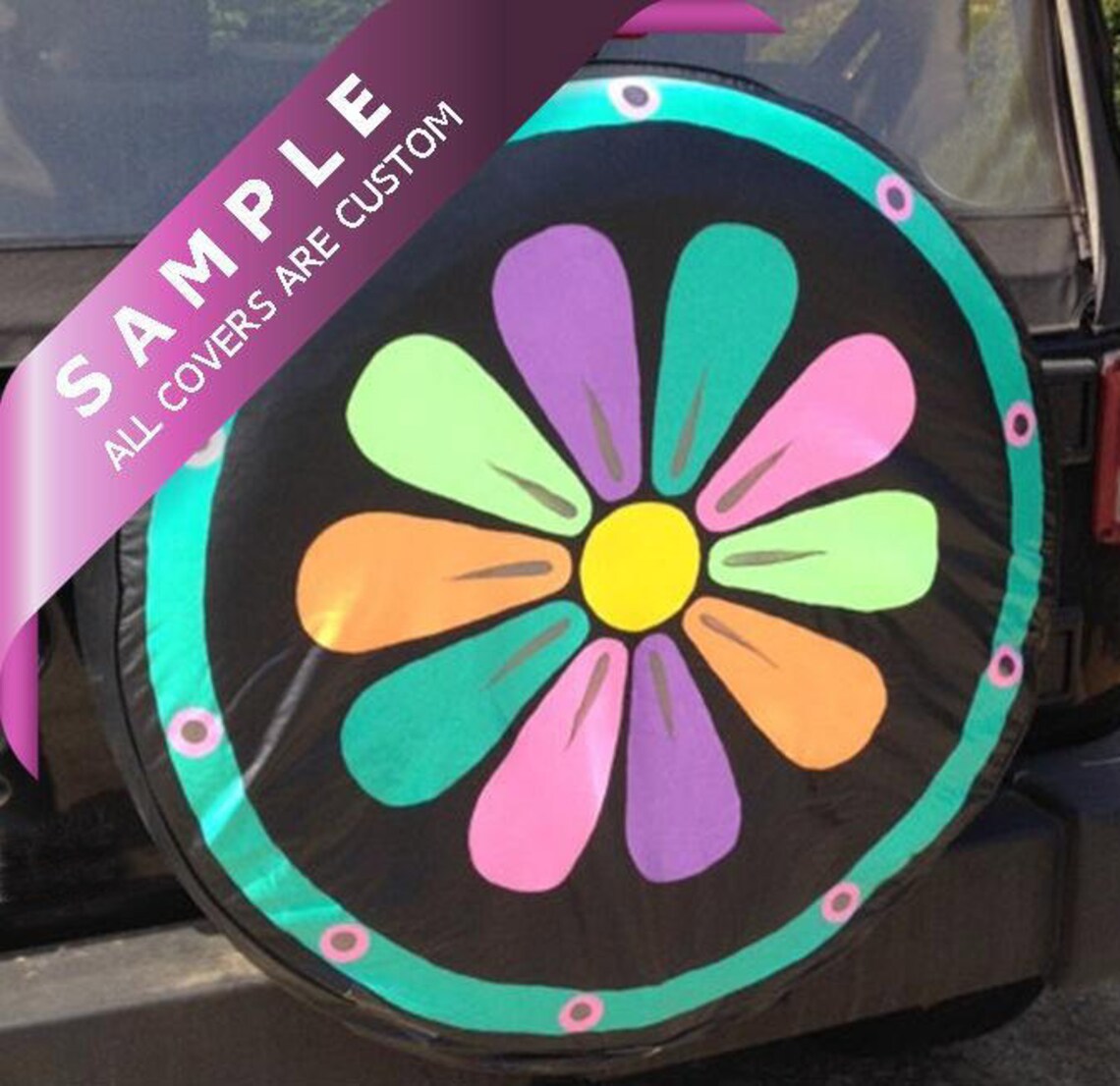 Custom Vinyl Spare Tire Cover Etsy