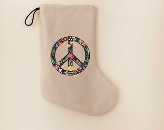 Christmas Stocking Hippie Soul Gift Peace Gifts for Friend