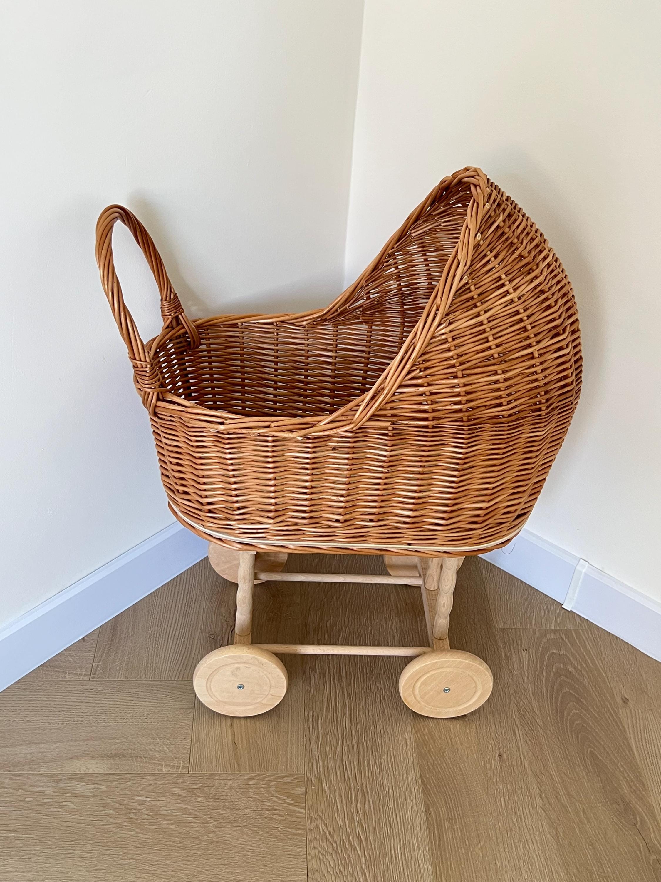 Rattan doll bed - Etsy 日本
