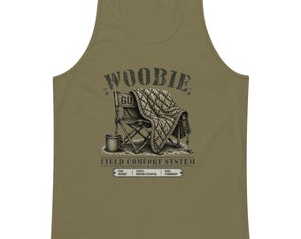 Men's "Woobie" Field Comfort System Tank Top – Soft Cotton Blend Sleeveless Shirt