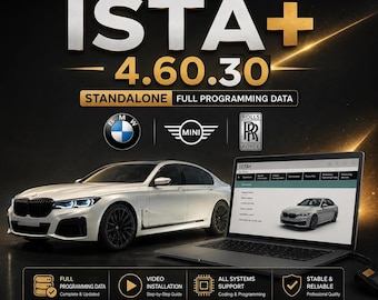 Complete Offline ISTA+ 4.60.30 Software Package with Full PSdZData