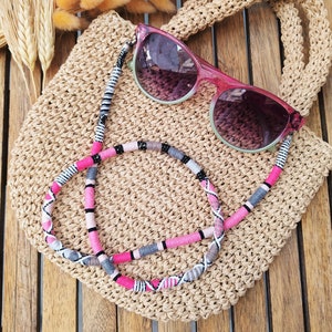 Reading Glasses Cord, Eyeglass Strap, Sunglass Rope Necklace, Sunglasses Chain, Travel Gift Women, Boho