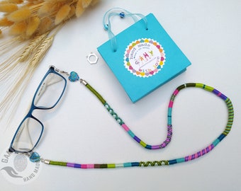 Glasses Strap, Sunglasses Chain, Eyeglass Lanyard, Reading Glasses Cord, Travel Gift Women, Teenage Girl Gifts, Boho Rope,