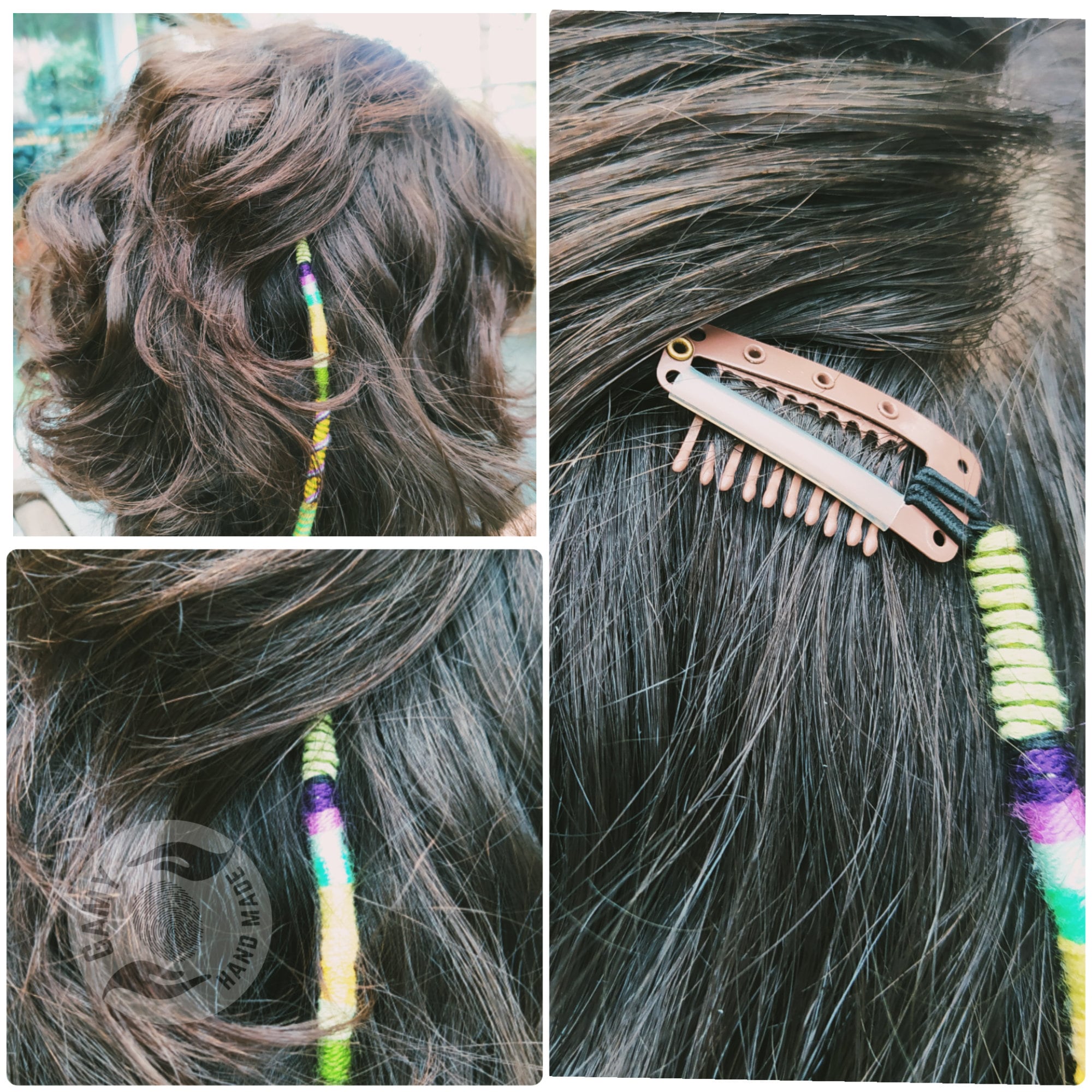 Handmade removable Hair Wraps This hair wrap is a readymade Etsy