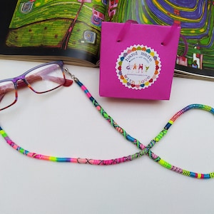 Bracelet de lunettes, Chaîne de lunettes de soleil, Cordon de lunettes de lecture, Cordon de lunettes de soleil, Cadeau de voyage Femmes, Cadeaux d’adolescentes, Corde Boho,