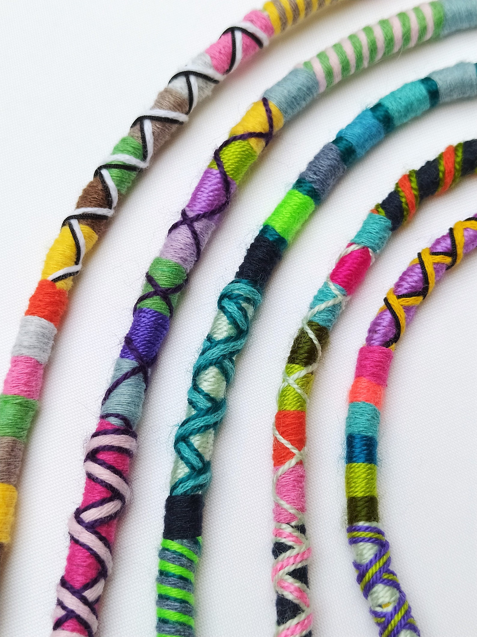 Hair Wrap Extensions, Clip in Dreadlock, Boho Dreads, Dreadlocks Braids