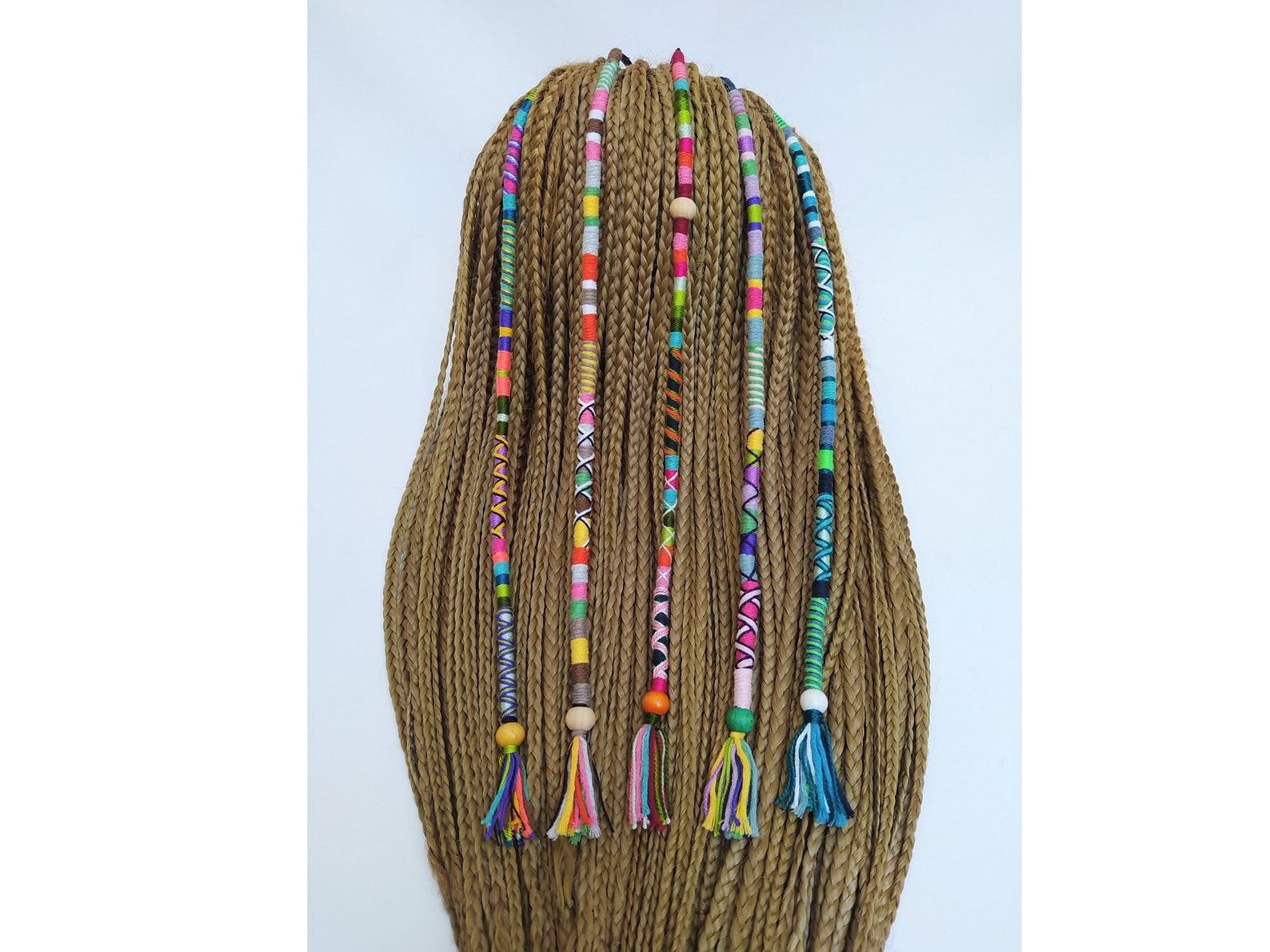 Hair Wrap Extensions, Clip in Dreadlock, Boho Dreads, Dreadlocks Braids