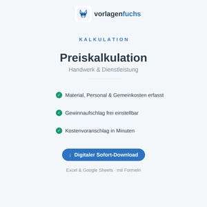 Planilha Excel para Cálculo de Preços de Serviços | Estimativa de Custos para Pequenas Empresas | Materiais, Mão de Obra, Despesas Gerais | Download Imediato