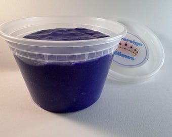 16oz “Midnight Sizzle Pop”- Sizzly, Thick, Sandy Slime