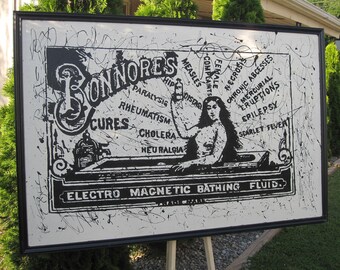 Bonnore's Electromagnetic Bathing Fluid Sign