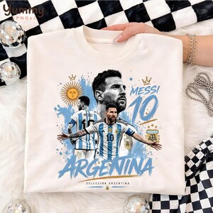 Soccer Legend Lionel Messi PNG, Argentina Champion Graphic, Football Fan Shirt Design PNG,  Argentina Soccer Champion Png, Digital Downloads