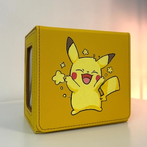 Pokémon Pikachu Hand Painted Deck Box