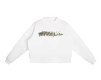Seaside Sunrise Crew Sweater