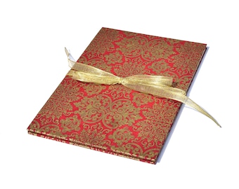 glamorous wedding guestbook Silver photo album hand bound heart binding memory book bling sketchbook disco wedding