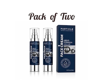2 Pack- Particle Men's Face Cream Anti-Aging Daily Care for Skincare Routine 50 ml