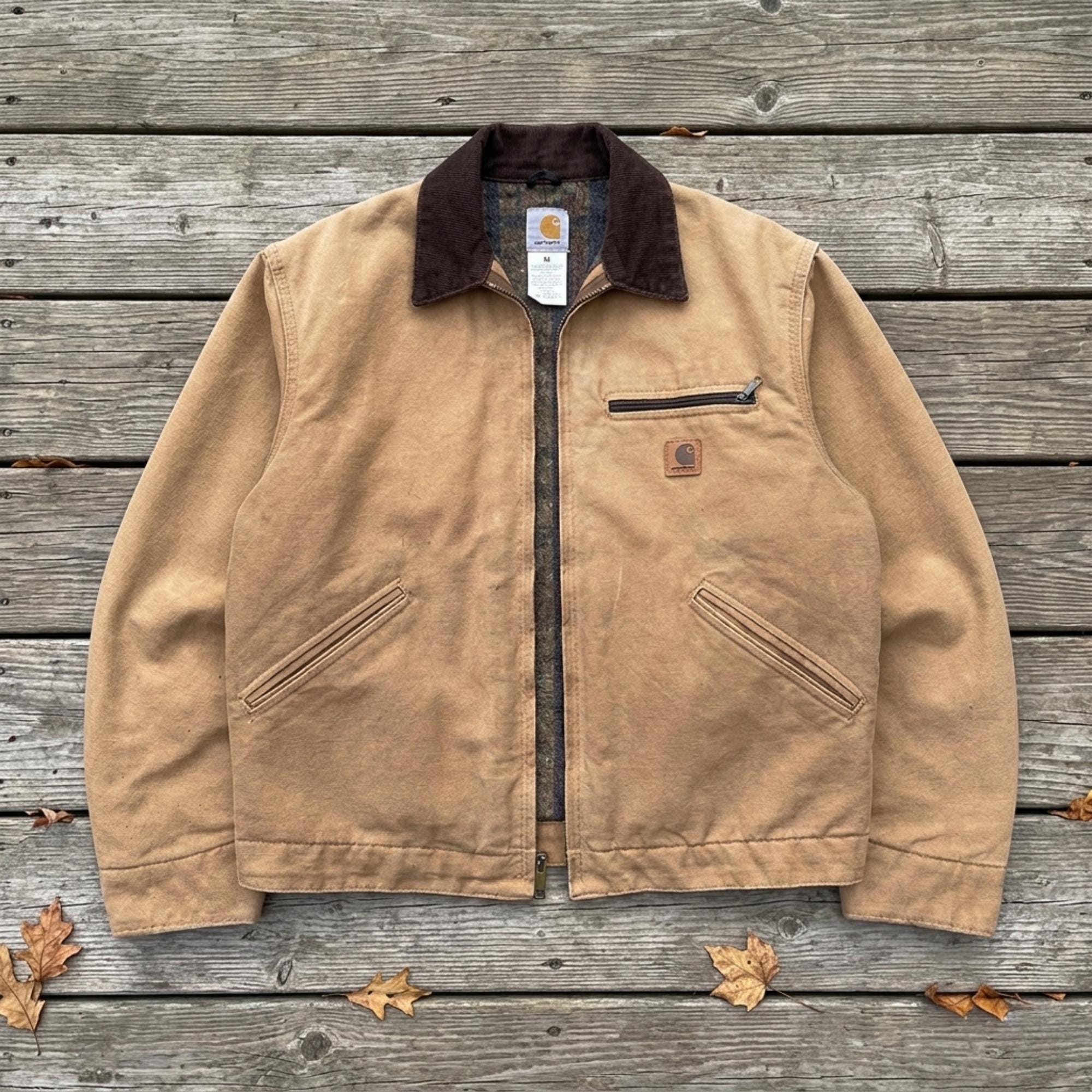 Carhartt vintage detroit jacket - Etsy 日本