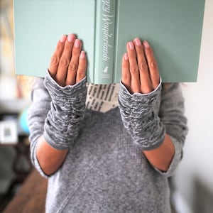 Sense and Sensibility Writing Gloves - Fingerless Gloves, Arm Warmers, Jane Austen, Literary, Book Lover, Books, Reading