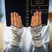Pride and Prejudice Writing Gloves - Fingerless Gloves, Arm Warmers, Jane Austen, Literary, Book Lover, Books, Reading 