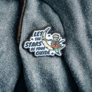 The Little Prince Enamel Pin - Antoine de Saint-Exupéry, Book Nerd Book Worm Gift, Teacher Gift Classic Literature Cute Little Pin